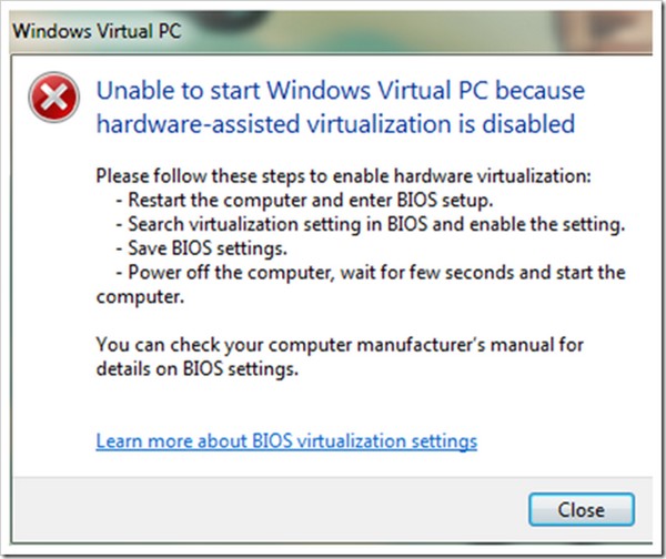 Que Es Microsoft Virtual Pc 2007 Unable To Download